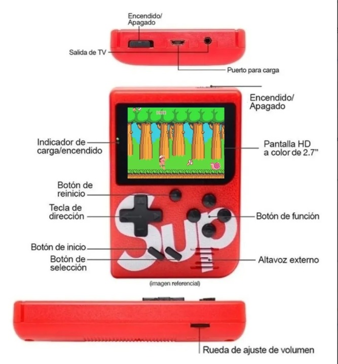 Miniatura 3 de CONSOLA SUP RETRO 400